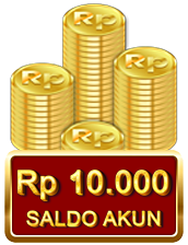 SALDO AKUN Rp 10.000