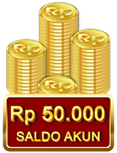 SALDO AKUN Rp 50.000